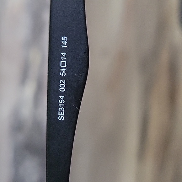 Skechers glasses frame size 54-14-145 color black and blue - Picture 4 of 6